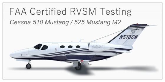 Gerdes Aviation Cessna Mustang RVSM Graphic
